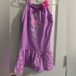 Circo Purple Mermaid Starfish Dress Girls Size 3T EUC